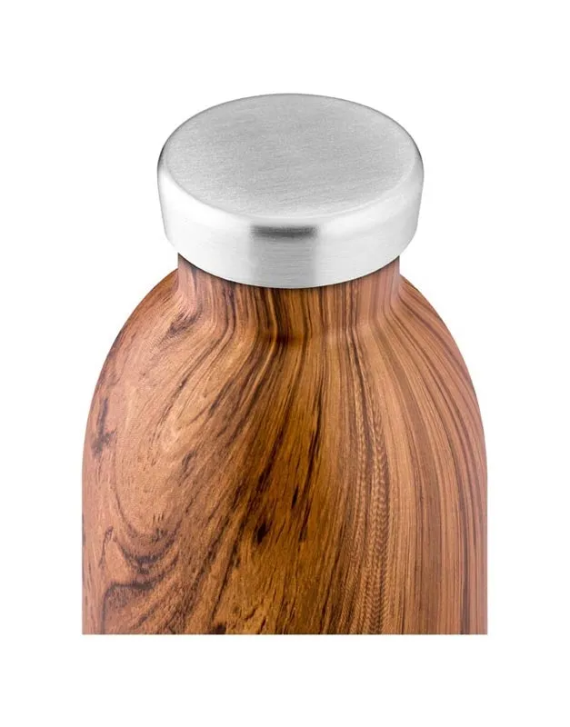 24 Bottles Clima Insulated Bottle 500ml Sequoia Wood