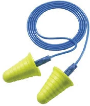 3M E-A-R Push In NRR 30 Corded Earplugs - 200 Pair/Box