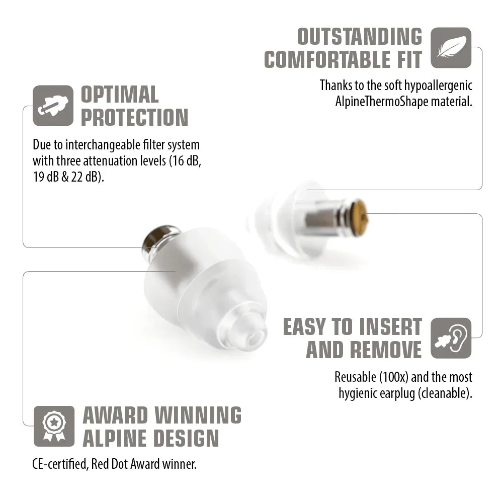 Alpine MusicSafe Pro Musicians Ear Plugs