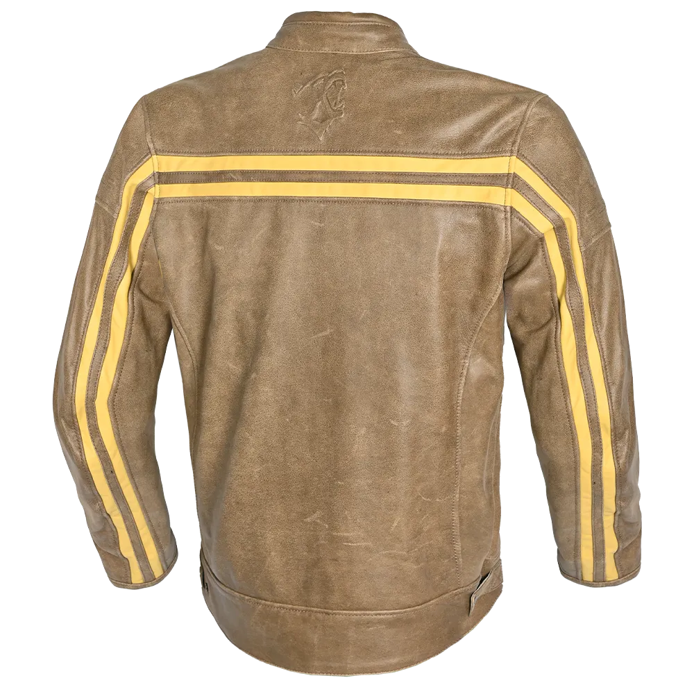 Bela Night Hawk - Leather Motorcycle  jacket  - Brown