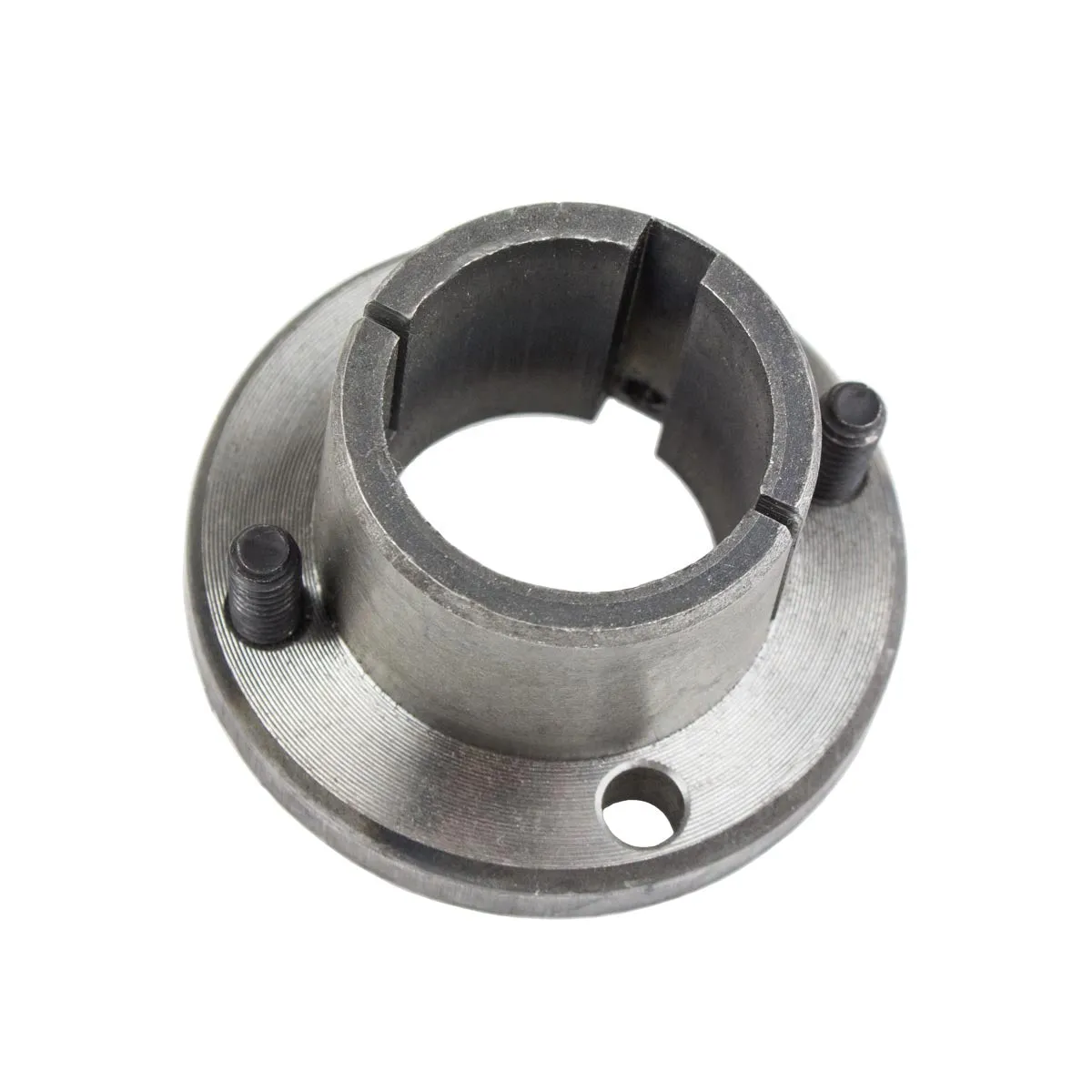 Cast Iron 10.25" 2 Groove Dual Belt A Section 4L Pulley w/ 1-1/4" Sheave Bushing