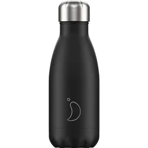 Chilly's 260ml black insulated bottle