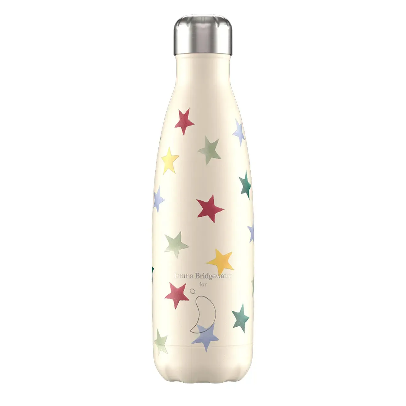 Chillys 500ml Water Bottle Emma Bridgewater Polka Stars