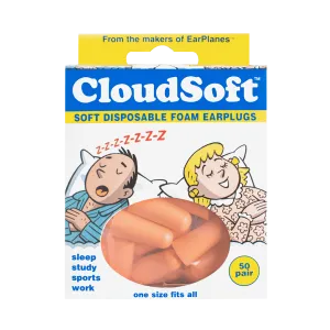 CloudSoft Foam Earplugs
