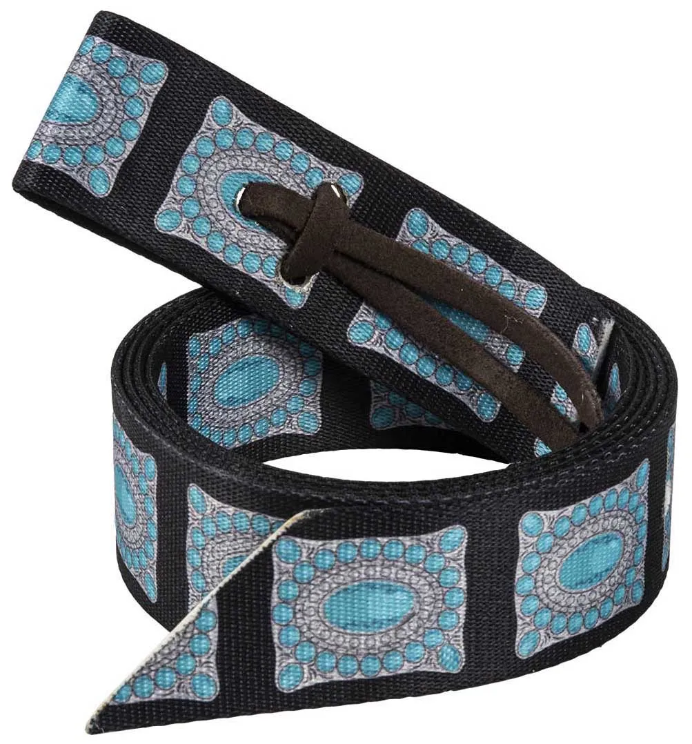 Concho Print Tie Strap