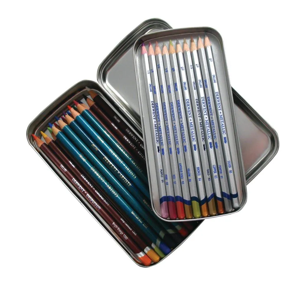 Derwent Double Layer Pencil Tin