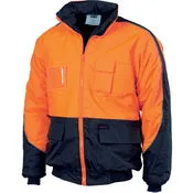 DNC Hi Vis Contrast Bomber Jacket (3991)