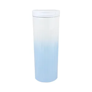 Elegant Gradient Tumblers / Travel Mug - Ombre Blue 580 ml