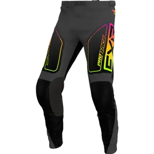 FXR Clutch MX Offroad Pants Black/Sherbert