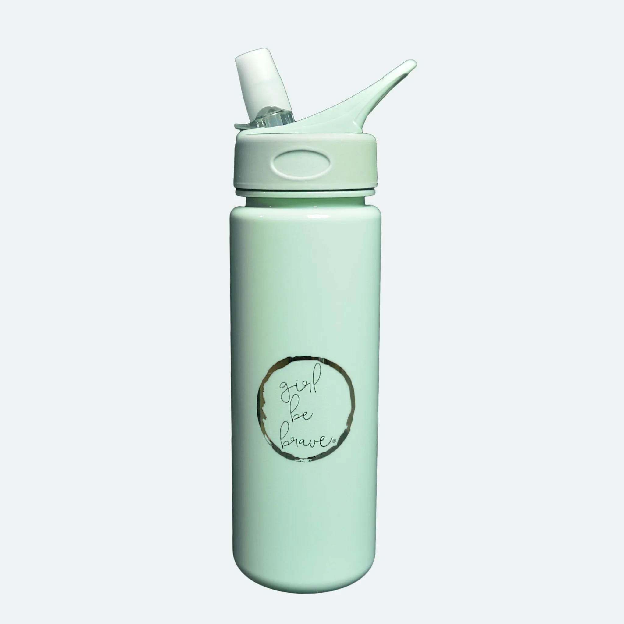Girl Be Brave Water Bottle