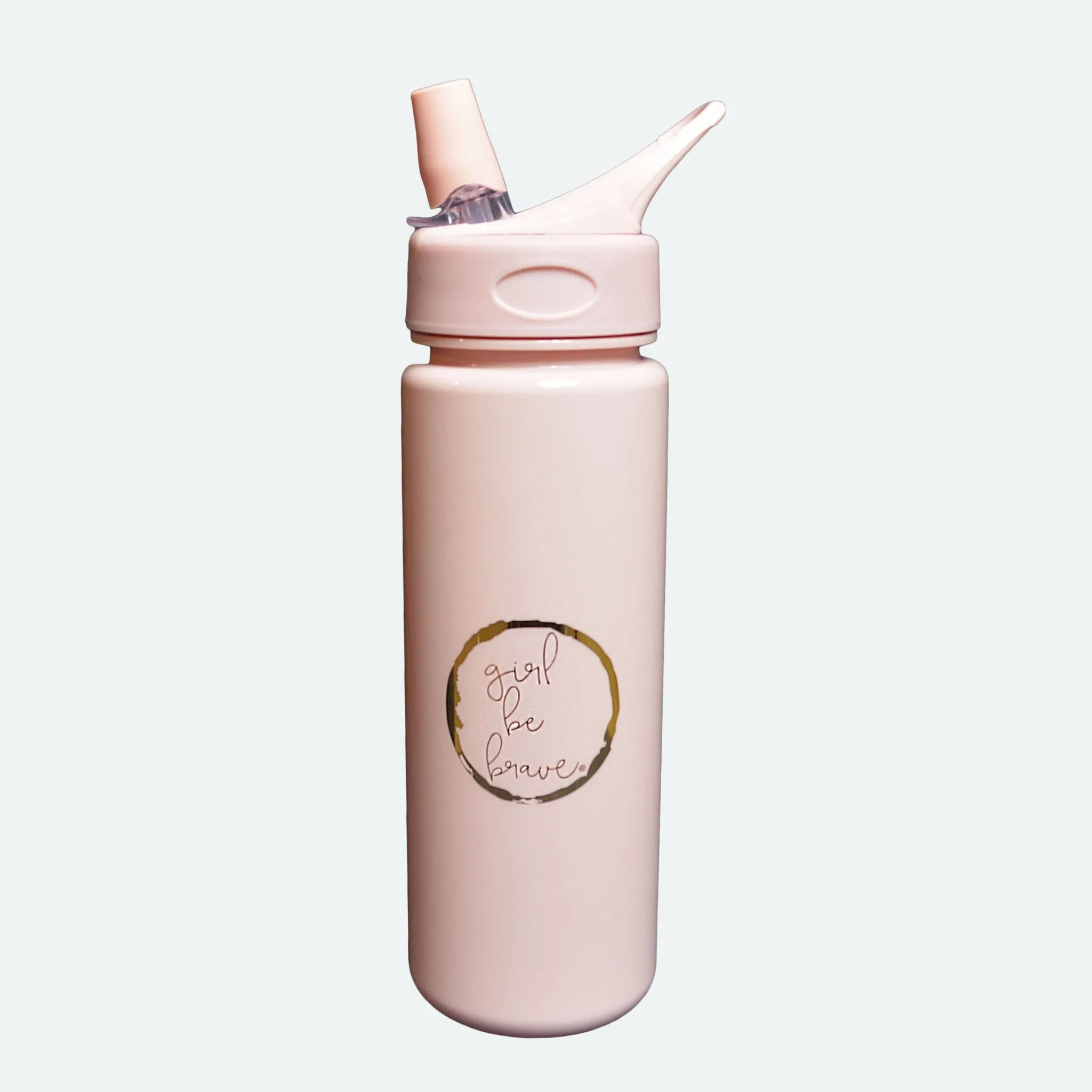 Girl Be Brave Water Bottle
