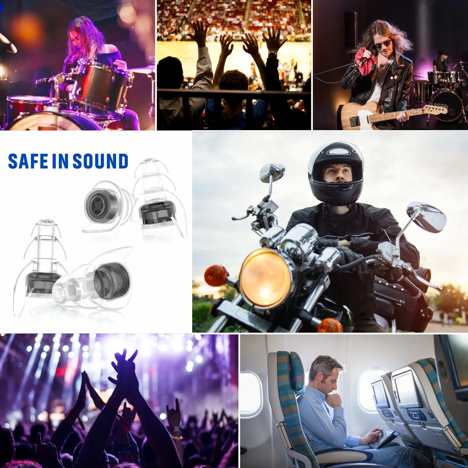 High Fidelity Concert Music Ear Plugs