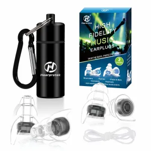 High Fidelity Concert Music Ear Plugs