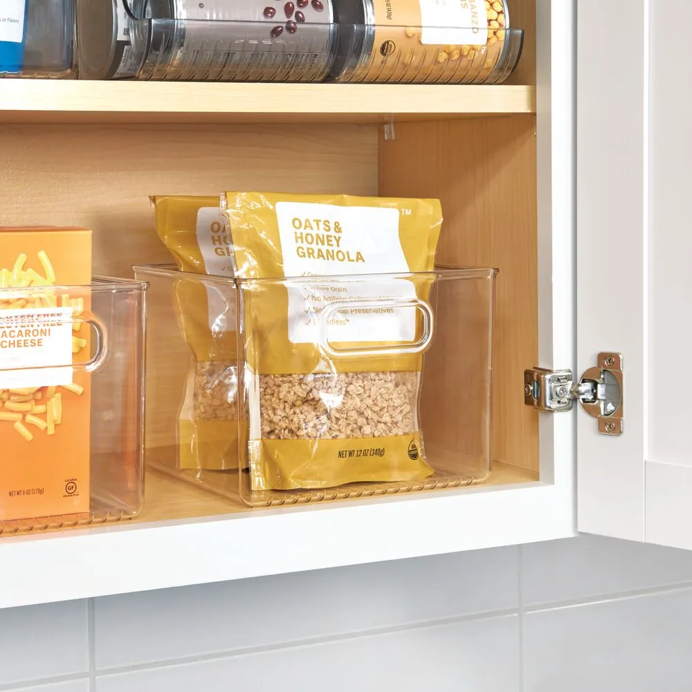 iDesign Fridge Pantry Binz 8 x 8 x 6 in Clear