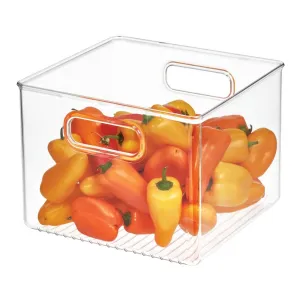 iDesign Fridge Pantry Binz 8 x 8 x 6 in Clear