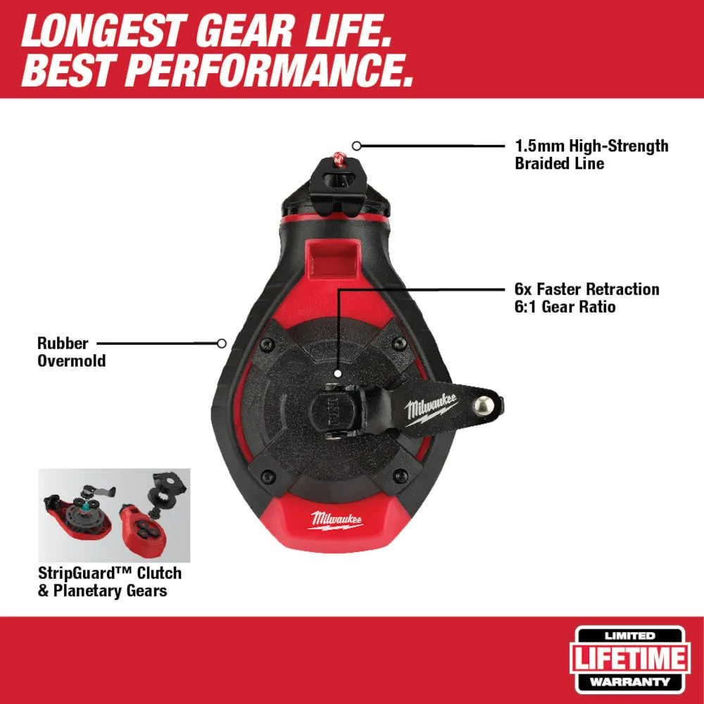 Milwaukee 48-22-3980 100' Bold Line Chalk Reel