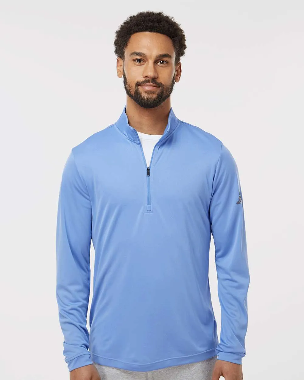 [NEW] Adidas Lightweight Quarter-Zip Pullover