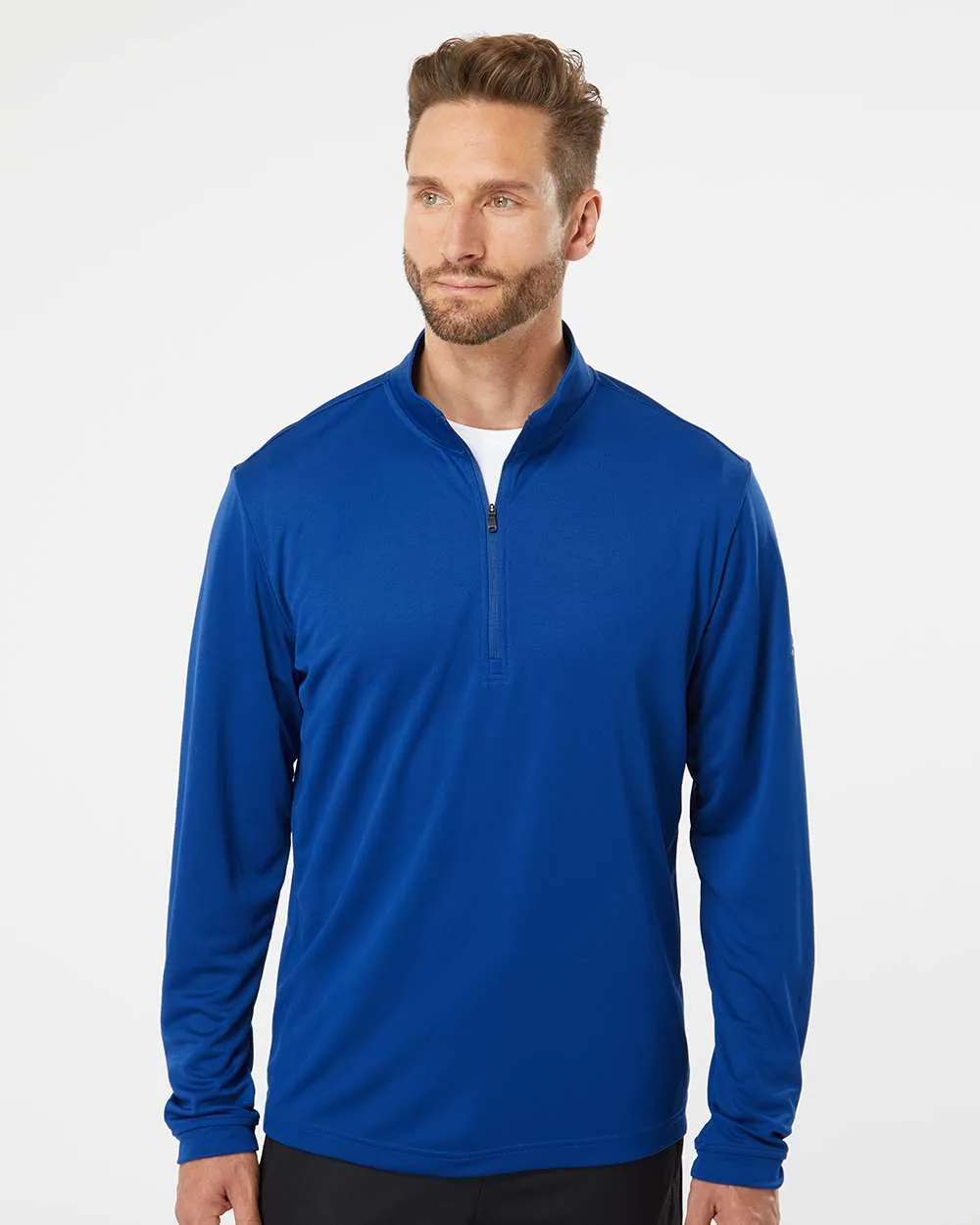 [NEW] Adidas Lightweight Quarter-Zip Pullover
