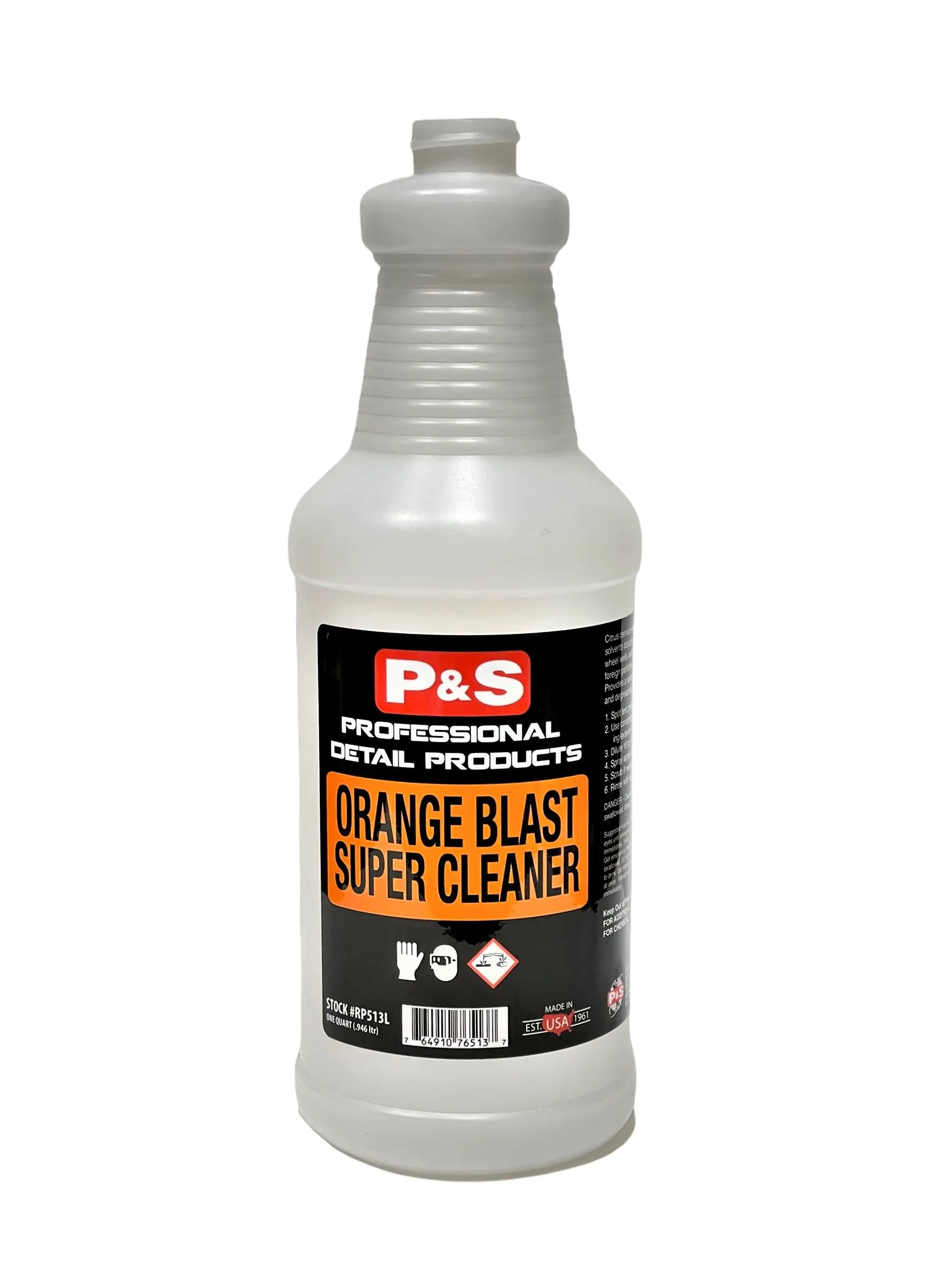 P&S Assorted Safety Pre Labeled Bottle 32 oz