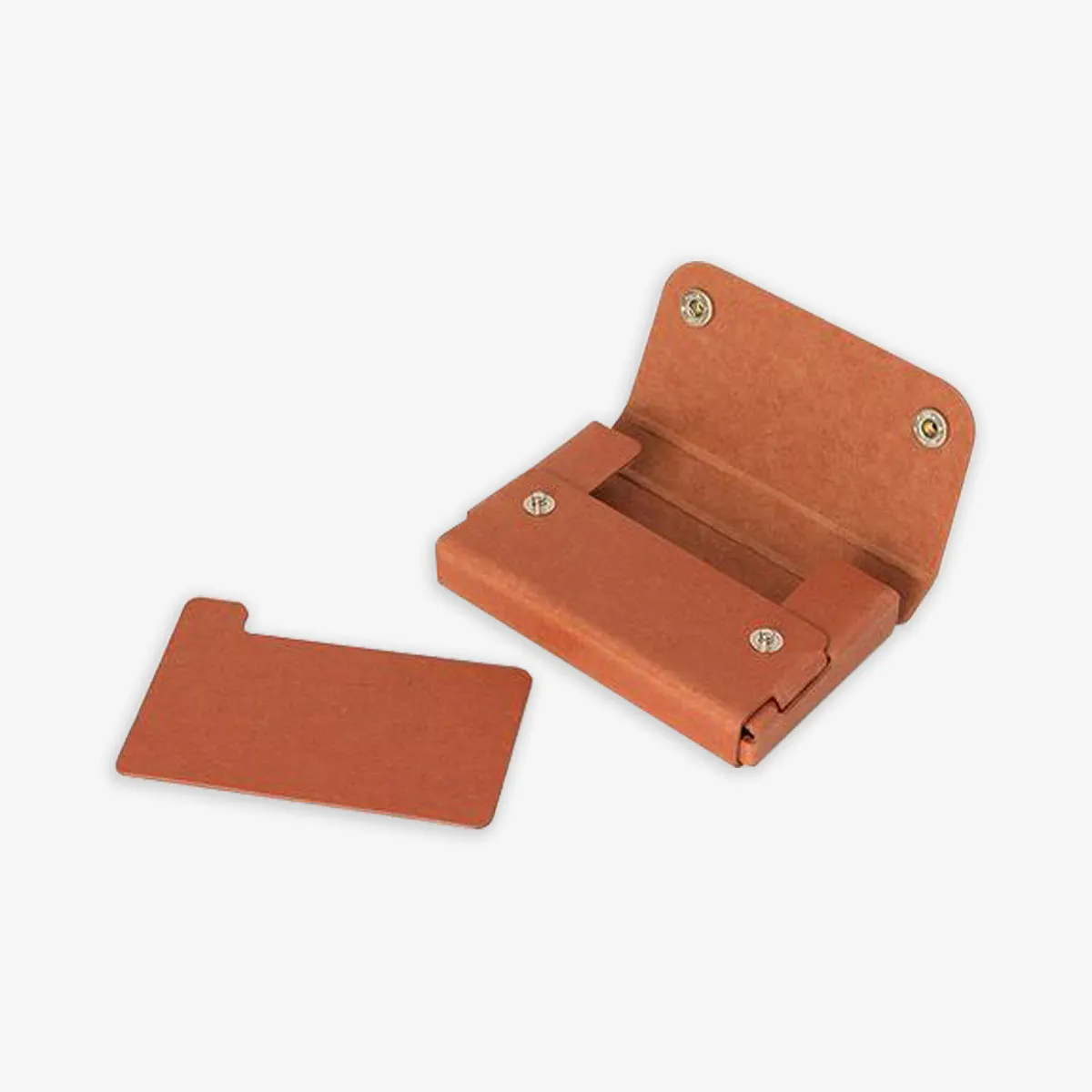 PULP CARD CASE PASCO // ORANGE-TAN