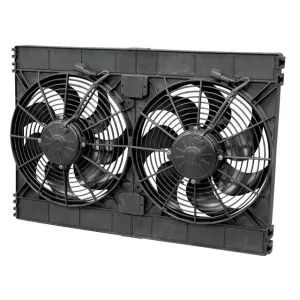 SPAL Dual 12" Puller Fan Curved Blade - 3168 CFM