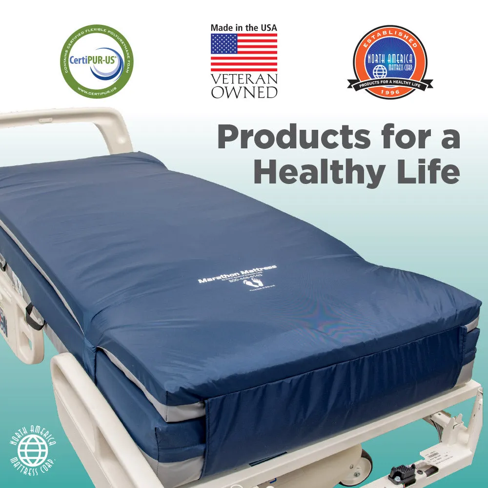 Ultra Comfort Overlay Pad - 78"x36"x3"